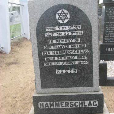 HAMMERSCHLAG Ida 1864-1944