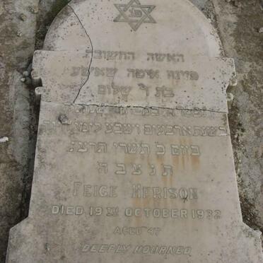 HERISON Feige -1932