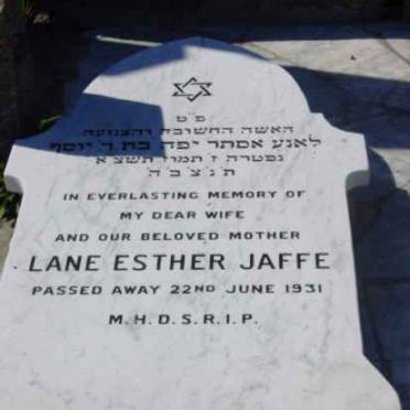 JAFFE Lane Esther -1931