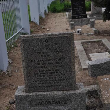 JACOBOWITZ Martha 1883-1976