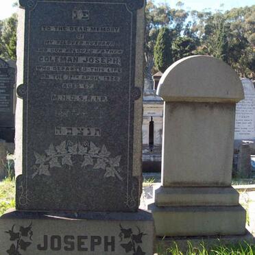 JOSEPH Coleman  -1924 