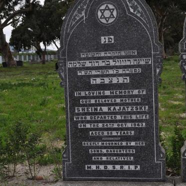 KAJATZSKI  Sheina -1943