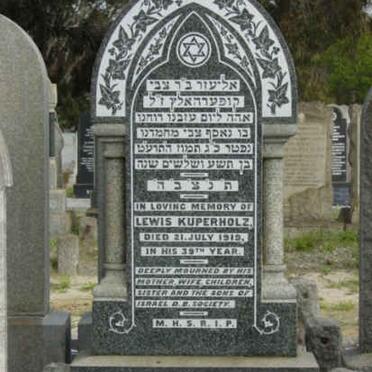 KUPERHOLZ Lewis -1919