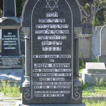 KOSSUTH Joseph -1931