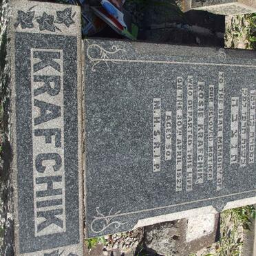 KRAFCHIK Rosie  -1927 