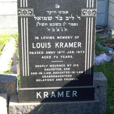 KRAMER Louis  -1973 