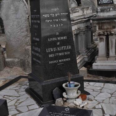 KOTTLER Lewis -1938 :: KOTTLER Sylvia nee MAISTER 1914-1994