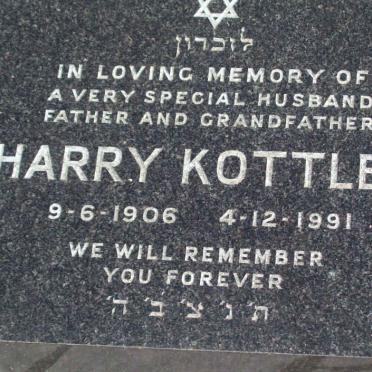 KOTTLER Harry 1906-1991