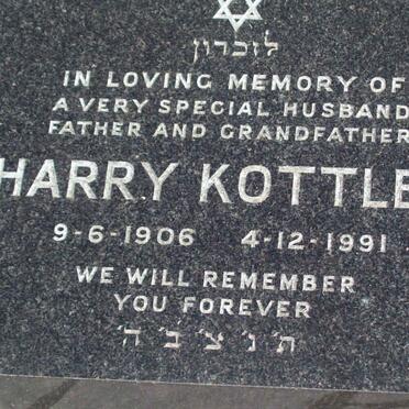 KOTTLER Harry 1906-1991