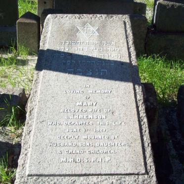 LAHRENSON Mary   -1927