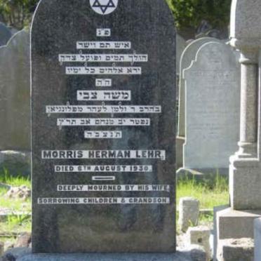 LEHR Morris Herman -1930