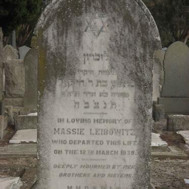 LEIBOWITZ Massie -1939