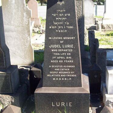LURIE Judel  -1941 