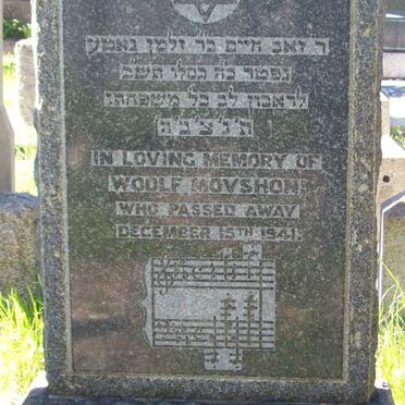 MOVSHON Woolf  -1941