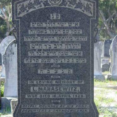 MANASEWITZ L. -1928