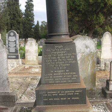 ROSETTENSTEIN Levin 1842-1911