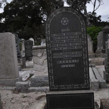 SCHONLAND Johanna -1938