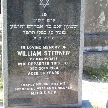 STERNER William  -1924 