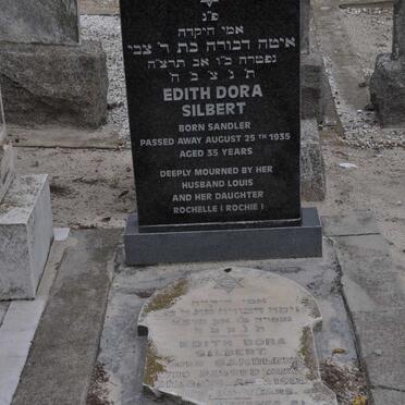 SILBERT Edith Dora nee SANDLER -1935