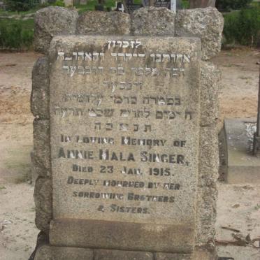 SINGER Annie Mala -1915