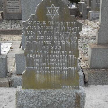 SLOMOWITZ Kennie -1928