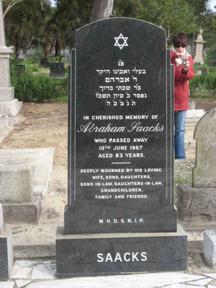 SAACKS Abraham -1967