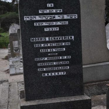 SCHAVERIEN Morris -1941