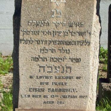 SAGORSKY Eiser  -1925 