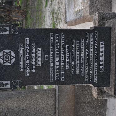 TRAPPLER Harry L. -1937