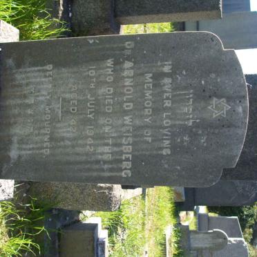 WEISBERG Arnold  -1942