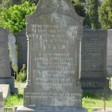 WITTENBERG Amelia -1916