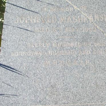 WASHKANSKY Jocheved  -1922