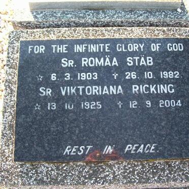 STAB Romaa 1903-1982 :: RICKING Viktoriana 1925-2004