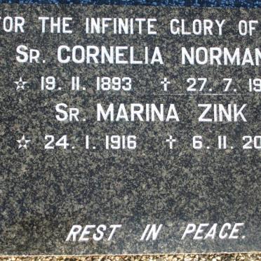 NORMANN Cornelia 1893-1974 :: ZINK Marina 1916-2007