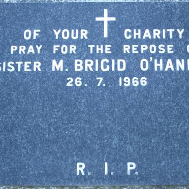 O'HANLON M. Brigid -1966