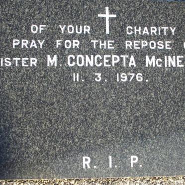 McINERNEY M. Concepta -1976