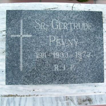 PEVNY Gertrude 1911-1977