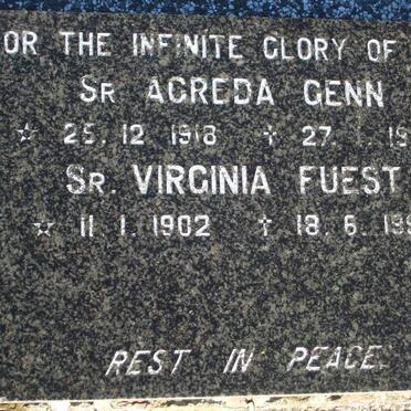 GENN Agreda 1918-1966 :: FEST Virginia 1902-1990