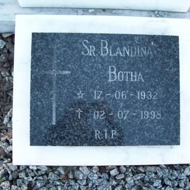 BOTHA Blandina 1932-1998