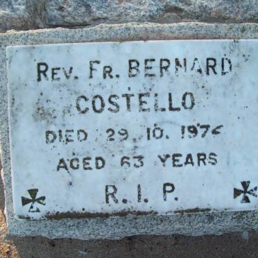 COSTELLO Bernard -1974
