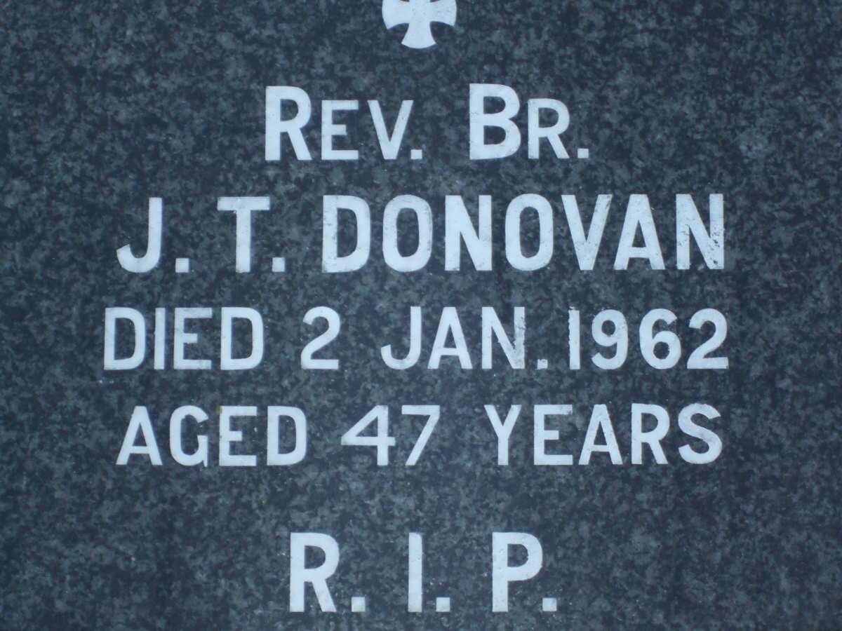 DONOVAN J.T. -1962