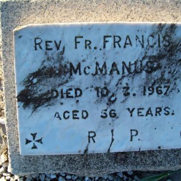 McMANUS Francis J. -1967