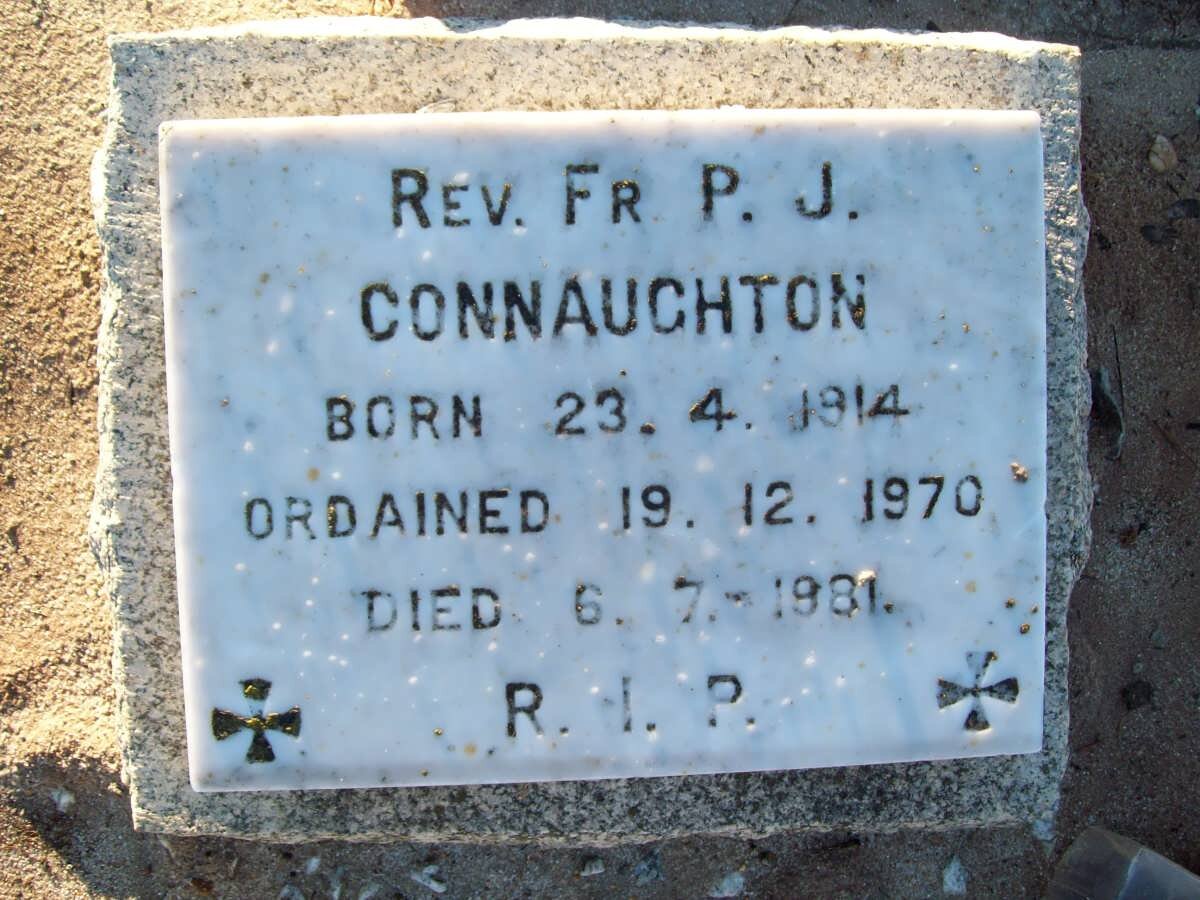 CONNAUGHTON P.J. 1914-1981