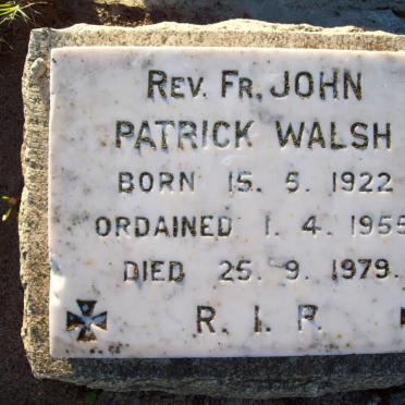 WALSH John Patrick 1922-1979