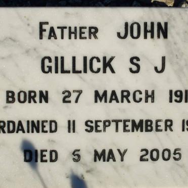 GILLICK John 1916-2005