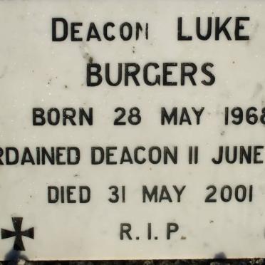 BURGERS Luke 1968-2001