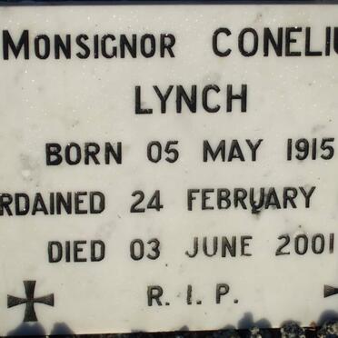 LYNCH Conelius 1915-2001