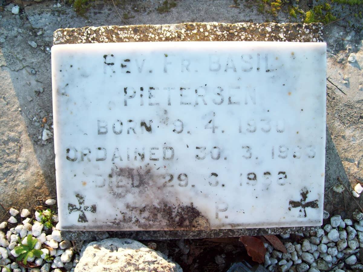 PETERSEN Basil 1930-1988