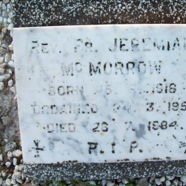 McMORROW Jeremiah 1918-1984