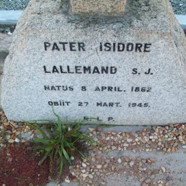LALLEMAND Pater Isidore 1862-1945